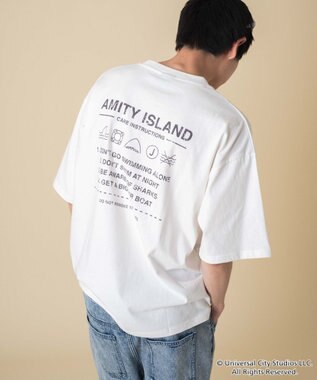 WEGO 【新柄追加/JAWS/ユニセックス着用ITEM/SMLサイズ展開】JAWSグラフィックT（S） 柄3