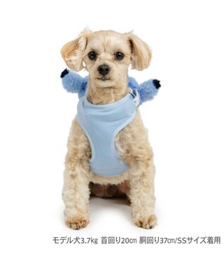 PET PARADISE ディズニー スティッチ リュックハーネス ＳＳ 小型犬 ライトブルー