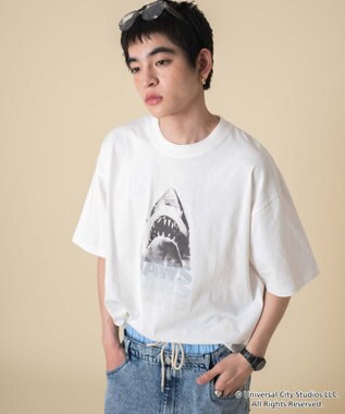 WEGO 【新柄追加/JAWS/ユニセックス着用ITEM/SMLサイズ展開】JAWSグラフィックT（S） 柄3