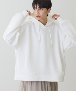 AMERICAN HOLIC フーディーポンチプルオーバー Off White