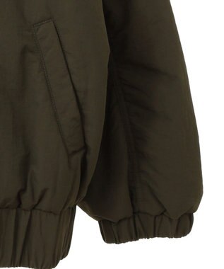 Green Parks ・ＥＬＥＮＣＡＲＥ　ＤＵＥ　フェイクレザーエリブルゾ Khaki