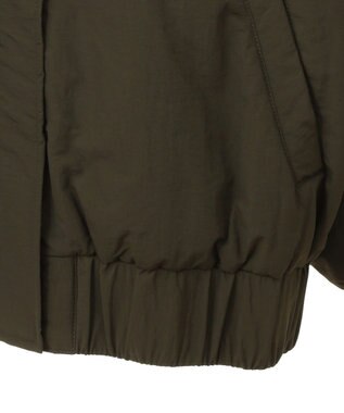 Green Parks ・ＥＬＥＮＣＡＲＥ　ＤＵＥ　フェイクレザーエリブルゾ Khaki