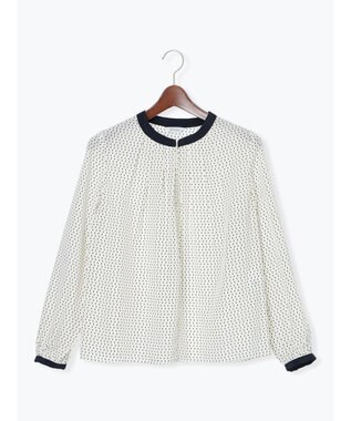 Te chichi スクエアチャームフロントタックブラウス キナリ