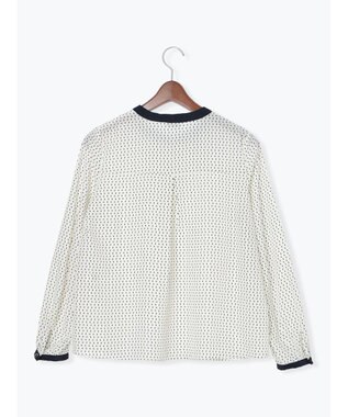 Te chichi スクエアチャームフロントタックブラウス キナリ