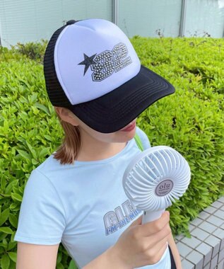 WEGO 【冷却/携帯扇風機/熱中症対策】ハンディファン ホワイト