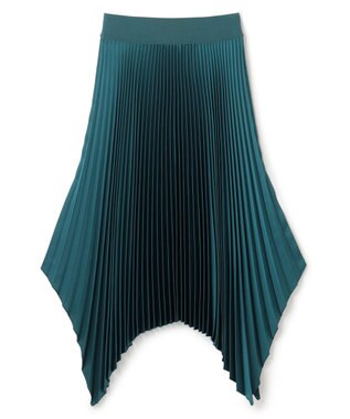 JOSEPH ニットウィーブプリッセ　スカート Dark Teal