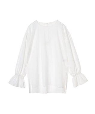 AMERICAN HOLIC 接触冷感キャンディースリーブサイドスリットブラウス Off White