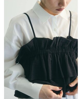 Green Parks armonia.ビスチェセットシャツチュニック Black