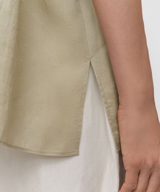 JOSEPH ラミーボイル　ショートスリーブブラウス　JUSTI Cactus