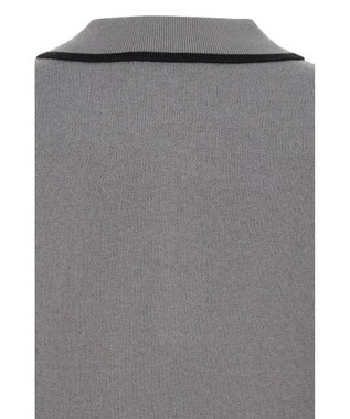 DAKS 【DAKS GOLF】チェックジャカードプルオーバー グレー