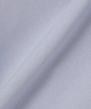 Feroux 【洗える】美シルエットストレッチセミフレア パンツ スカイブルー系