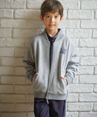 J.PRESS KIDS 【140-170cm】スパンフライス ハイネックカットソー ネイビー系