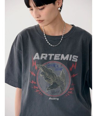AMERICAN HOLIC ＡＲＴＥＭＩＳプリントＴシャツ Charcoal Gray