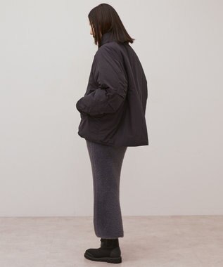 AMERICAN HOLIC ミドル丈モンスターコート Black