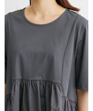 Green Parks ・ＥＬＥＮＣＡＲＥ　ＤＵＥイソザイキリカエプルオーバー Charcoal Gray