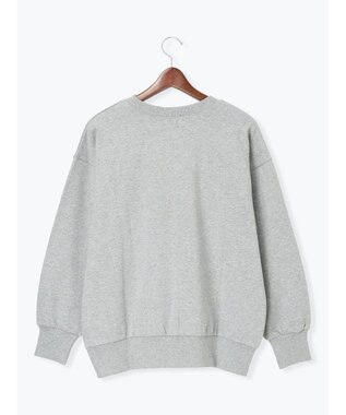 Te chichi 裏毛ロゴプリントスウェット グレー