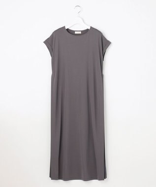 ANY SIS L プリーツ加工 ワンピース スレート