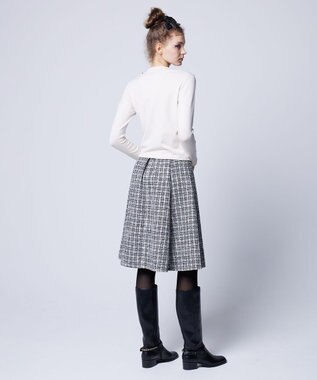 TOCCA 【洗える！】SHARBET TWEED スカート モノトーン系