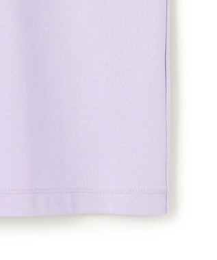 23区 【洗える】カラーロゴ Tシャツ ライラック系