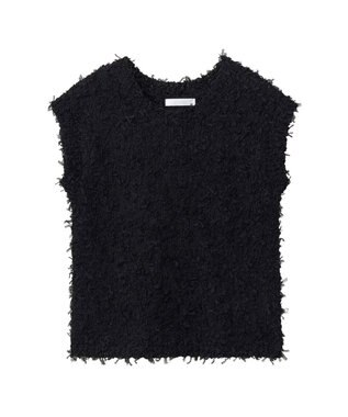 Green Parks ・ｓｗｉｎｇ　ｂｙ　チュールヤーンプルオーバー Black