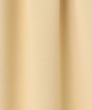 Feroux ソフトツイルナロースリット スカート イエロー系