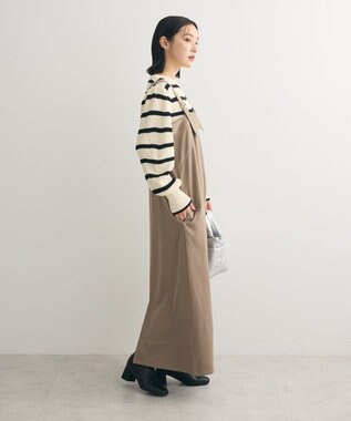 Green Parks ・ＥＬＥＮＣＡＲＥ　ＤＵＥ　ＺＩＰＵＰジャンスカ Gray Beige