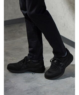 ASICS WALKING ハダシウォーカー メンズ 3E相当 ブラック系