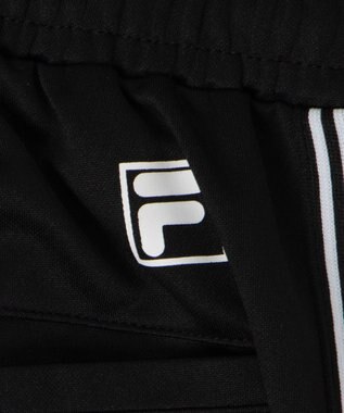 WEGO 別注FILAライントラックパンツ ブラック