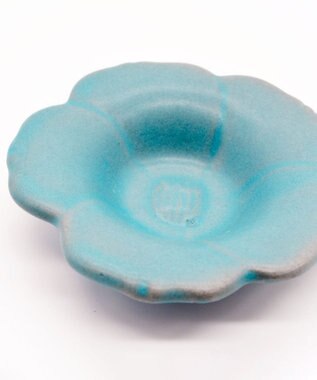aito製作所 花豆皿 くじゃくあお_288340