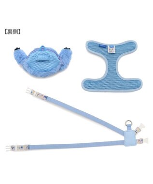 PET PARADISE ディズニー スティッチ リュックハーネス ＳＳ 小型犬 ライトブルー