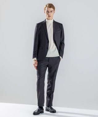 JOSEPH HOMME 新素材【セットアップ対応】カラーネップストレッチ 　テーラードジャケット グレー系