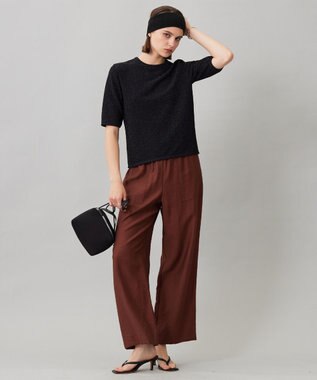 ICB ニットヘアバンド ブラック系