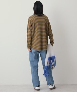 AMERICAN HOLIC アソートラウンドカットプルオーバー Border Camel