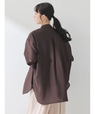 earth music&ecology シアーシャツ Brown