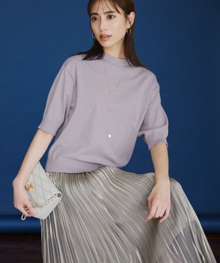 23区 バロックパール ラリエット ネックレス ゴールド系