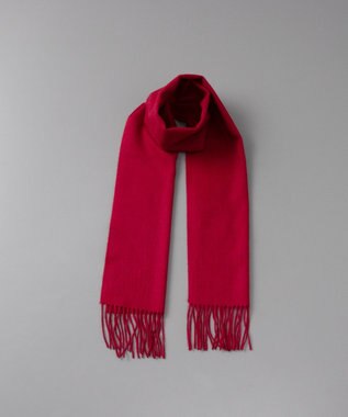 AURORA foulatelier　フラトリエ　カシミヤ起毛 無地ストール レッド