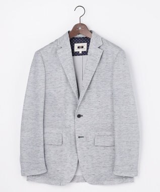 JOSEPH ABBOUD 【尾州産ジャージー/軽量/ストレッチ】ノルマンディーリネントップジャージージャケット
