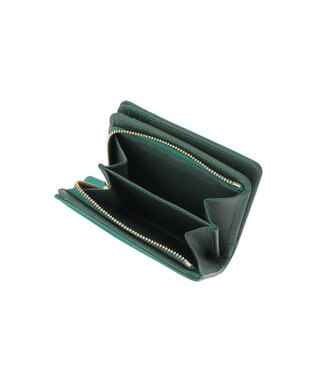 genten クアドリフォリオ 2つ折り財布 エメラルド