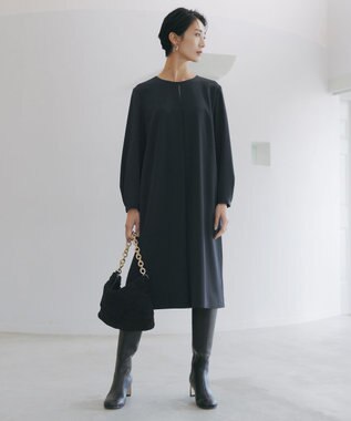 ICB ストレッチロングブーツ ブラック系