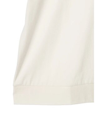 Green Parks フレンチスリーブ抜け襟カットプルオーバー Off White