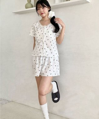 WEGO 総柄セットアップルームウェア 柄4