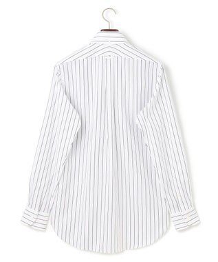 J.PRESS MEN 【KING SIZE】【PREMIUM PLEATS / 形態安定】スーピマコットンホールドストライプ シャツ/B.D. ネイビー系2