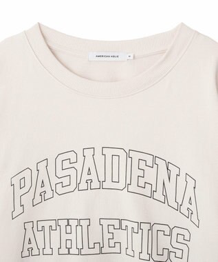 AMERICAN HOLIC カレッジロゴドルマンスウェット Ivory