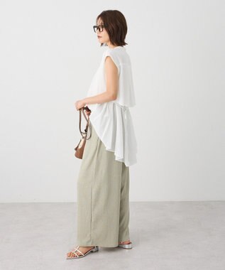 CRAFT STANDARD BOUTIQUE ヴィンテージボイルバックデザインブラウス White