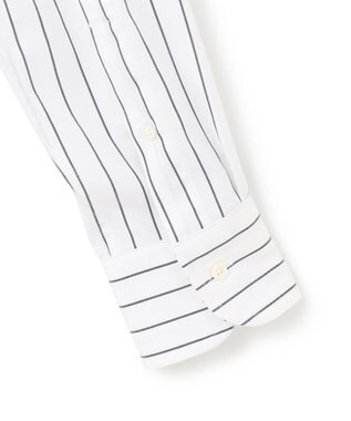 J.PRESS MEN 【KING SIZE】【PREMIUM PLEATS / 形態安定】スーピマコットンホールドストライプ シャツ/B.D. ネイビー系2