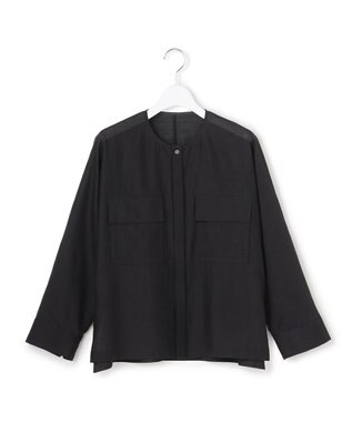 ICB L 【先行予約】シアーライトシュリンク シャツブルゾン