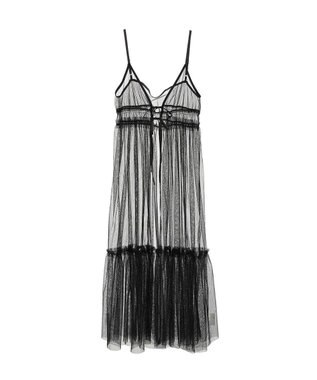 AMERICAN HOLIC ティアードチュールワンピース Black