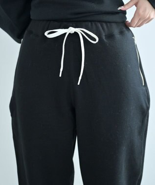 HAAG 裏起毛 SWEAT PANTS パンツ ブラック
