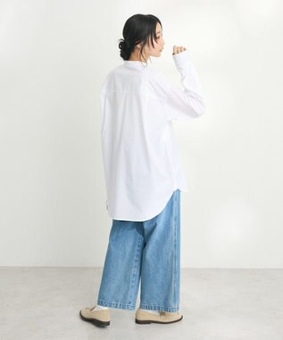 CRAFT STANDARD BOUTIQUE 【追加】バンドカラーシャツ オフホワイト