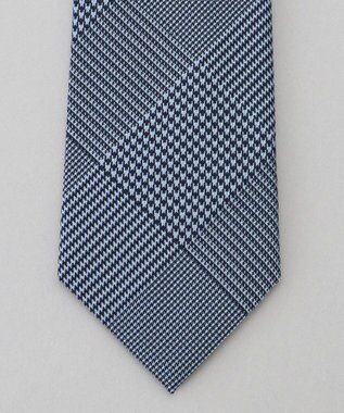 GOTAIRIKU GOTAIRIKU別注【日本製】シルク ネクタイ_チェック柄 サックスブルー系8